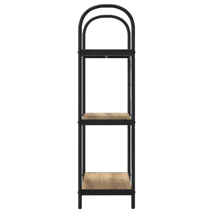 Libreria rovere artigianale 60 x 30 x 109 cm Legno multistrato