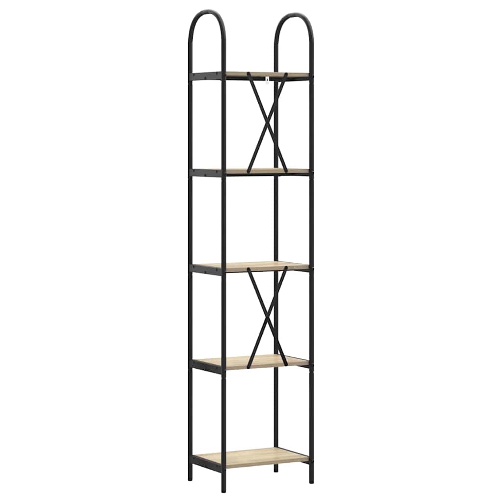 Libreria rovere sonoma 40 x 30 x 183 cm Legno multistrato