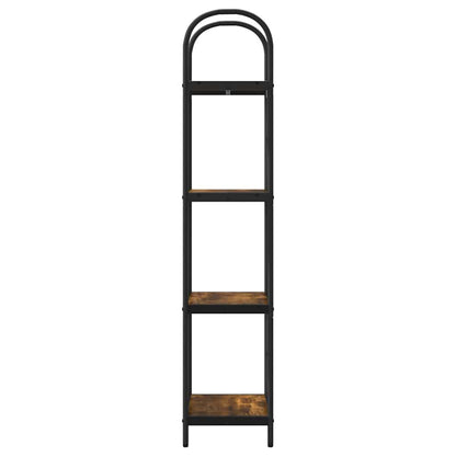 Libreria Rovere fumo 40 x 30 x 146 cm Legno multistrato