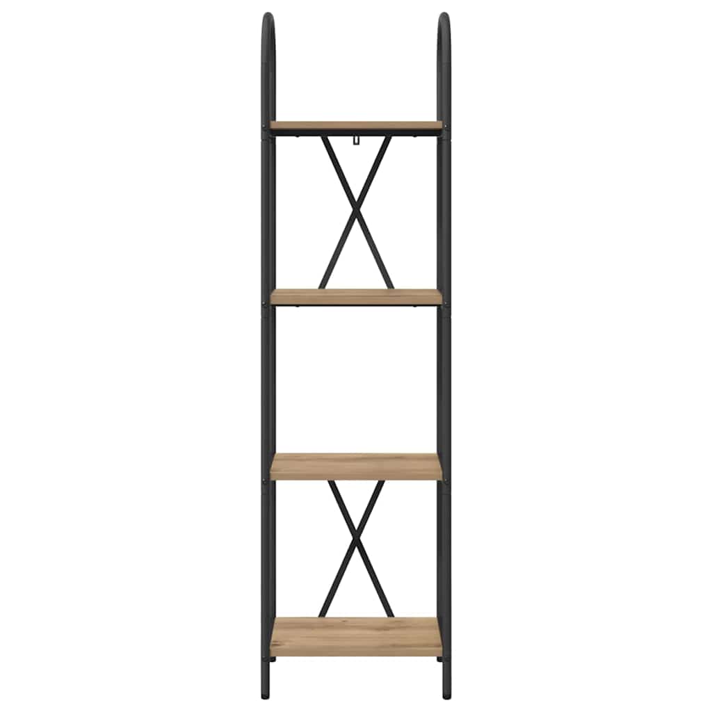 Libreria rovere artigianale 40 x 30 x 146 cm Legno multistrato