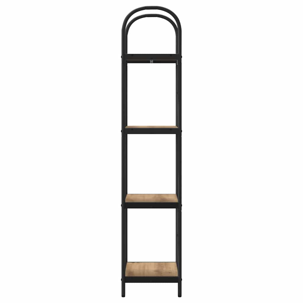 Libreria rovere artigianale 40 x 30 x 146 cm Legno multistrato