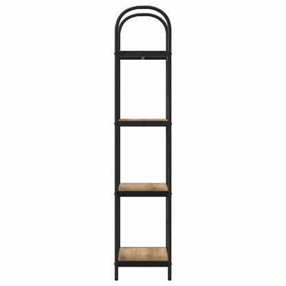 Libreria rovere artigianale 40 x 30 x 146 cm Legno multistrato