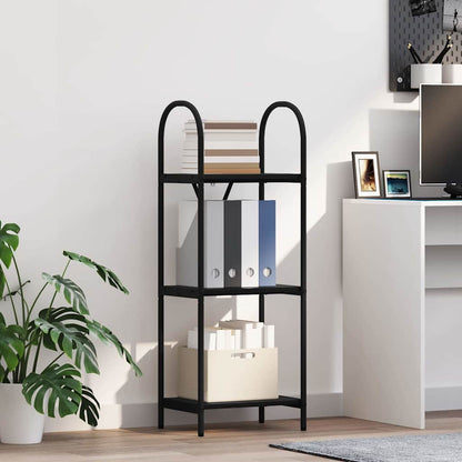 Libreria Rovere nero 40 x 30 x 109 cm Legno multistrato