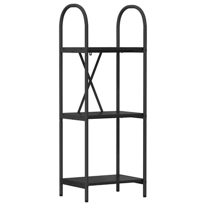 Libreria Rovere nero 40 x 30 x 109 cm Legno multistrato