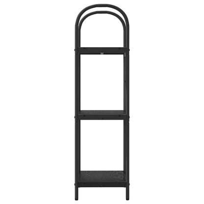 Libreria Rovere nero 40 x 30 x 109 cm Legno multistrato