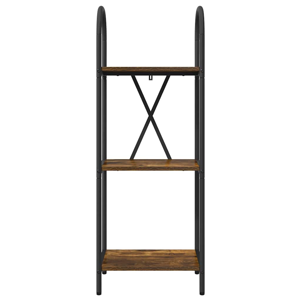 Libreria Rovere fumo 40 x 30 x 109 cm Legno multistrato