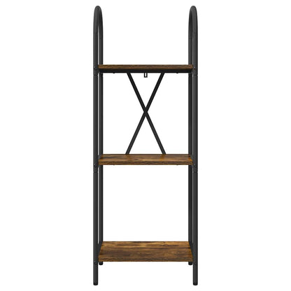 Libreria Rovere fumo 40 x 30 x 109 cm Legno multistrato