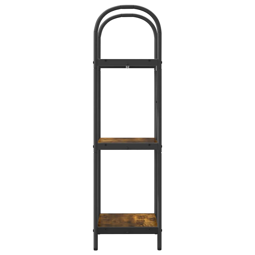 Libreria Rovere fumo 40 x 30 x 109 cm Legno multistrato