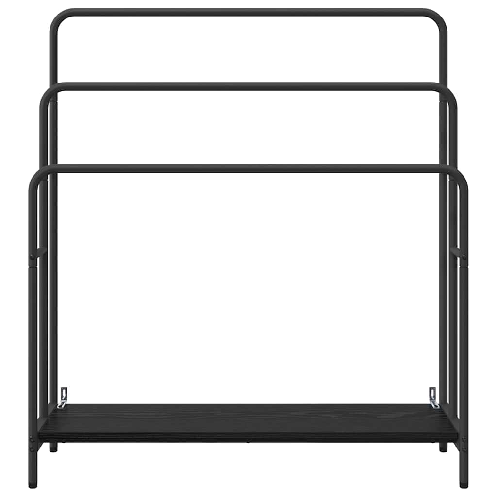 Appendiabiti Rovere nero 90 x 30 x 100.5 cm Legno multistrato