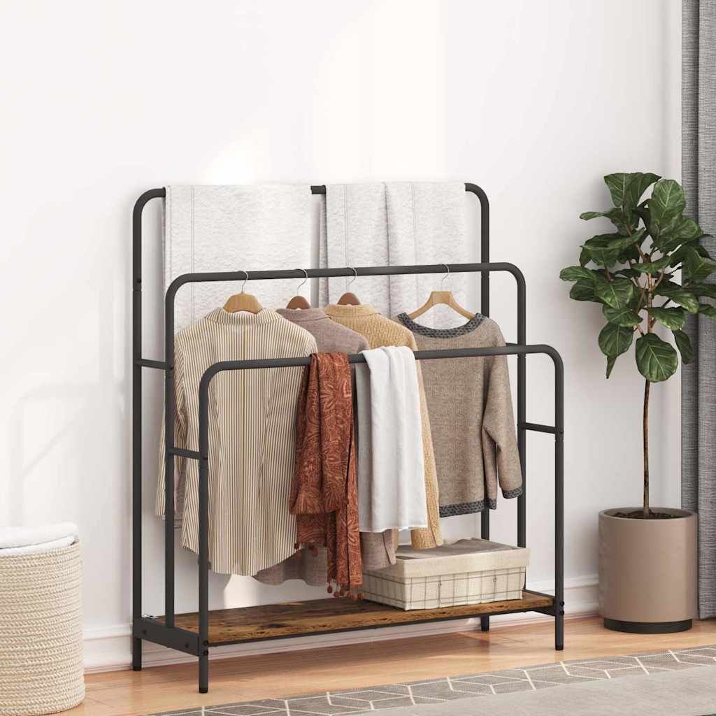 Appendiabiti Legno vecchio 90 x 30 x 100.5 cm Legno multistrato