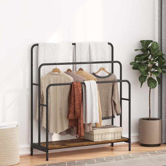 Appendiabiti Legno vecchio 90 x 30 x 100.5 cm Legno multistrato