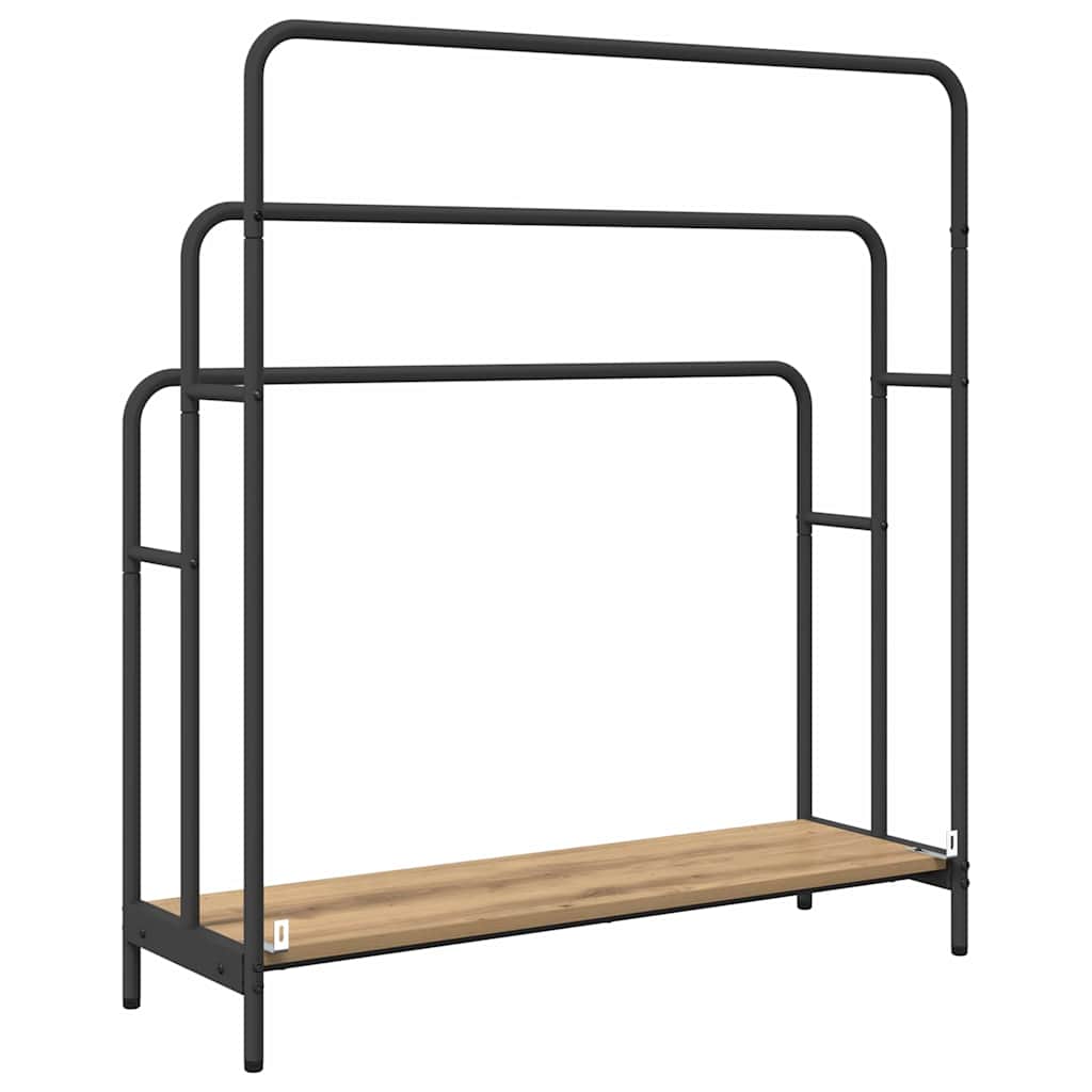 Appendiabiti rovere artigianale 90 x 30 x 100.5 cm