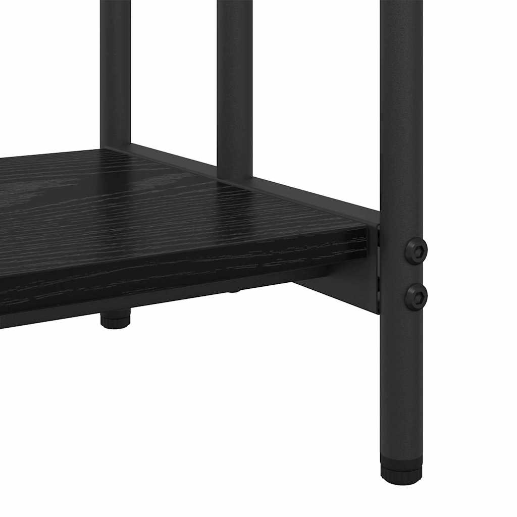 Appendiabiti Rovere nero 60 x 30 x 100.5 cm Legno multistrato