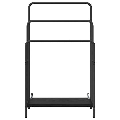 Appendiabiti Rovere nero 60 x 30 x 100.5 cm Legno multistrato