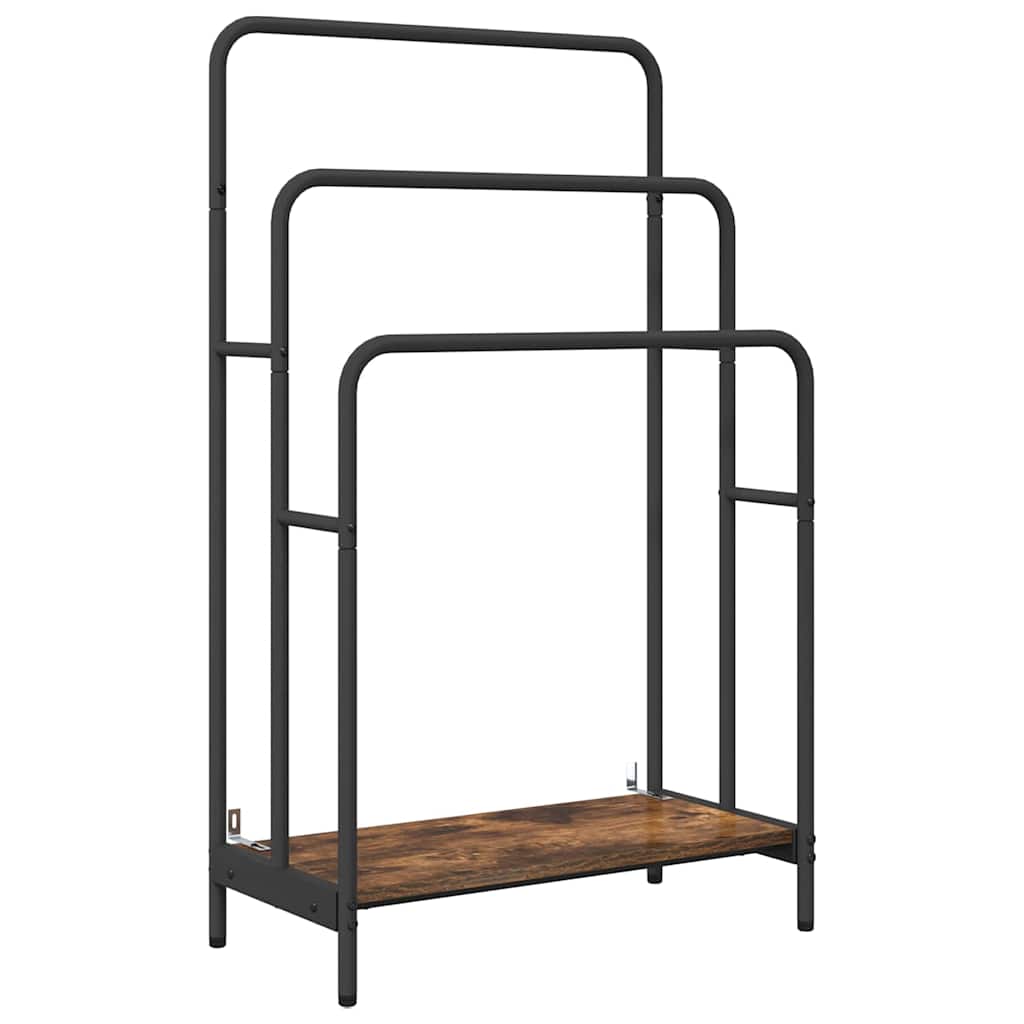 Appendiabiti Rovere fumo 60 x 30 x 100.5 cm Legno multistrato