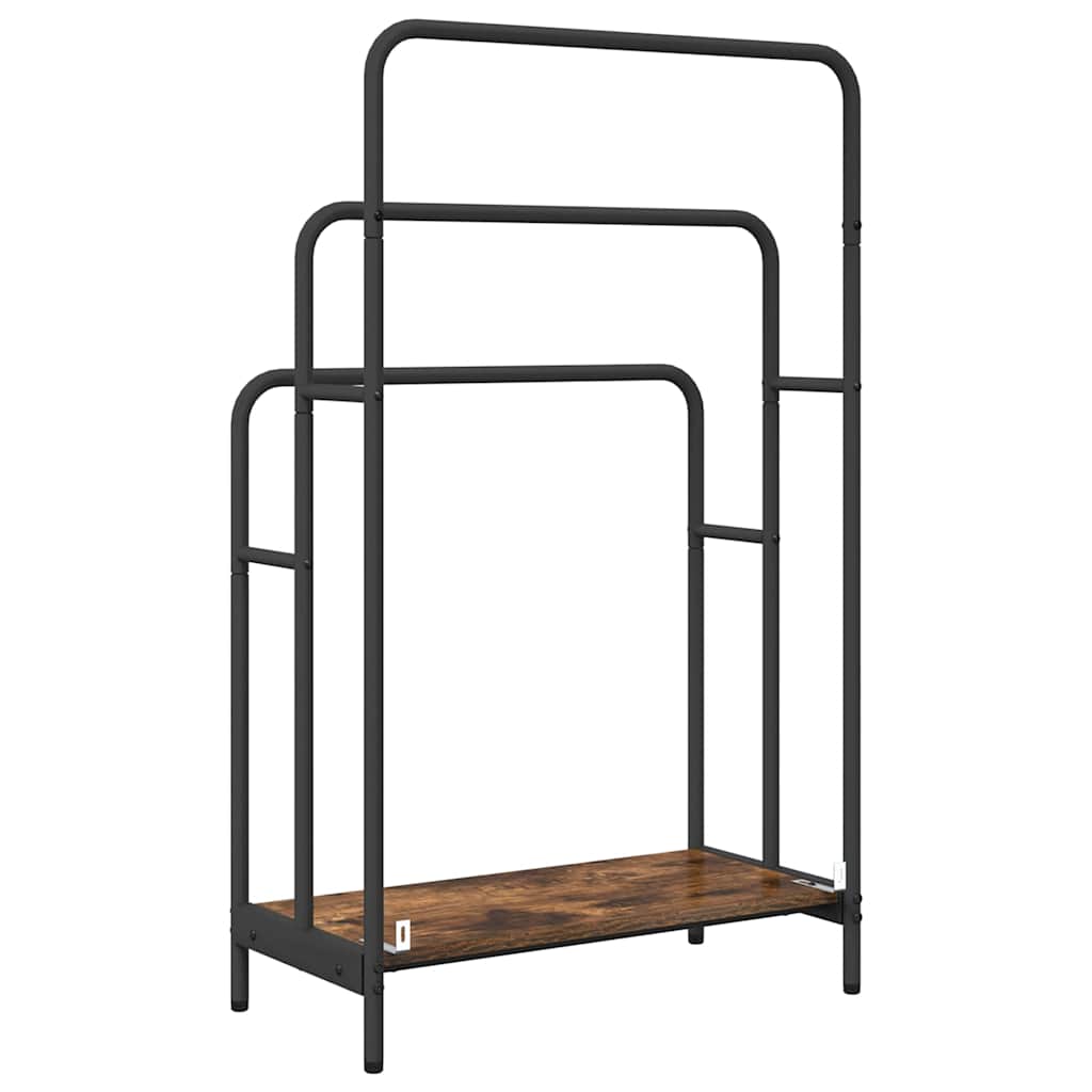 Appendiabiti Rovere fumo 60 x 30 x 100.5 cm Legno multistrato