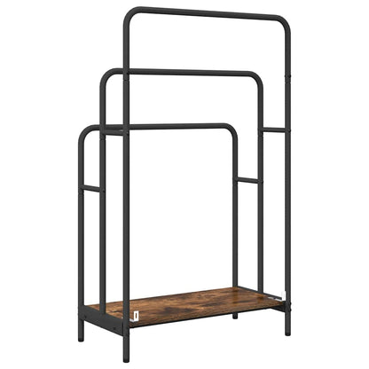 Appendiabiti Rovere fumo 60 x 30 x 100.5 cm Legno multistrato