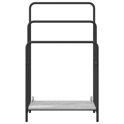 Appendiabiti Grigio sonoma 60 x 30 x 100.5 cm Legno multistrato