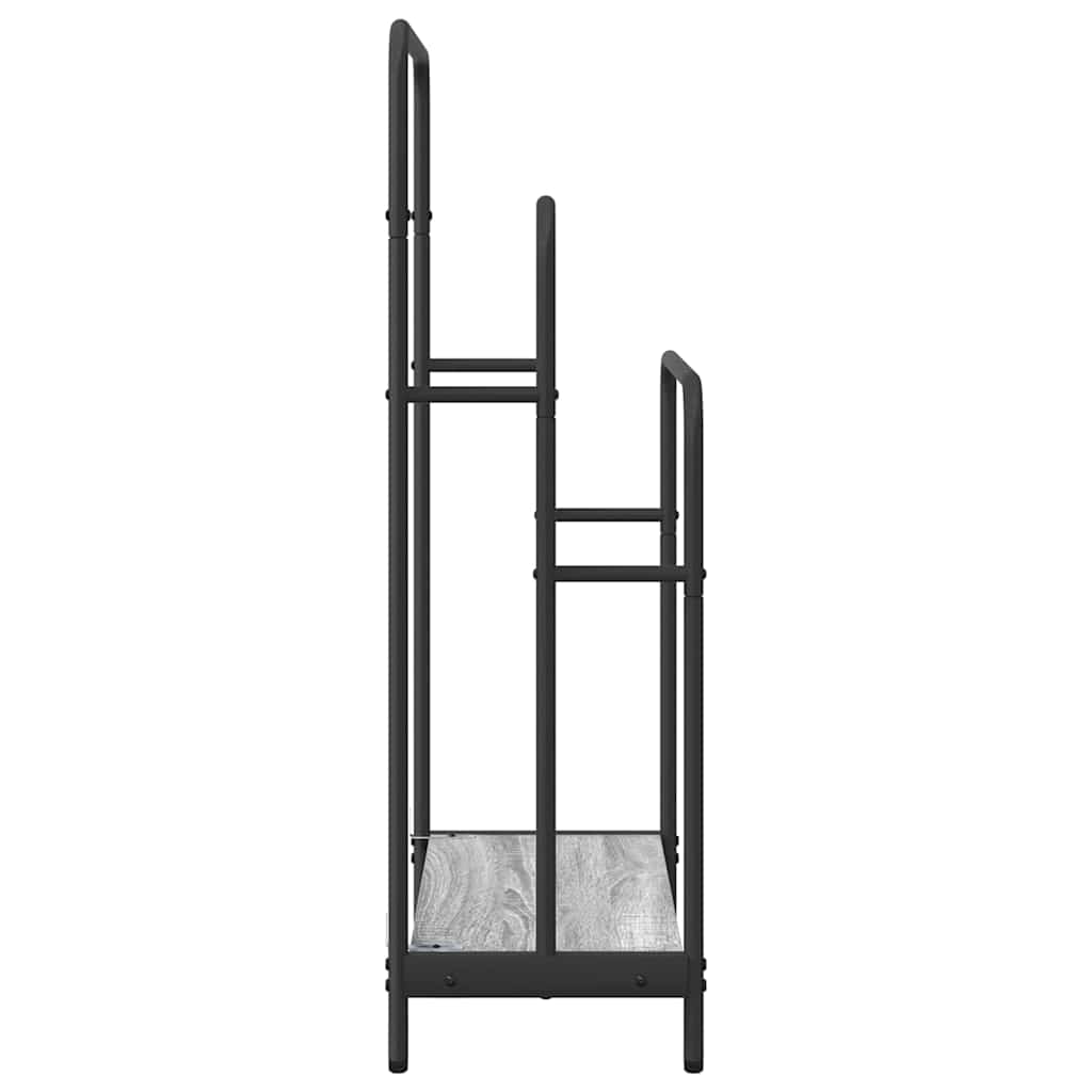 Appendiabiti Grigio sonoma 60 x 30 x 100.5 cm Legno multistrato