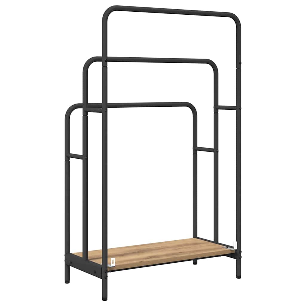 Appendiabiti rovere artigianale 60 x 30 x 100.5 cm