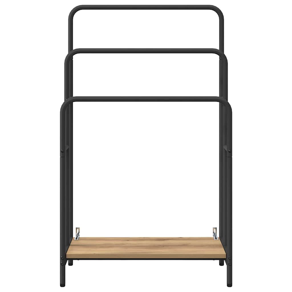 Appendiabiti rovere artigianale 60 x 30 x 100.5 cm