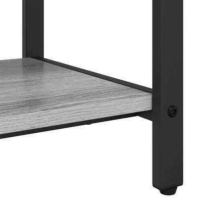 Appendiabiti Grigio sonoma 75 x 34 x 184 cm Legno multistrato