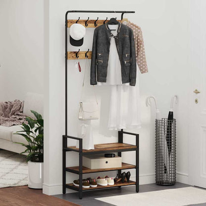 Appendiabiti Legno vecchio 75 x 34 x 184 cm Legno multistrato