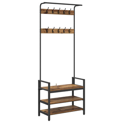 Appendiabiti Legno vecchio 75 x 34 x 184 cm Legno multistrato