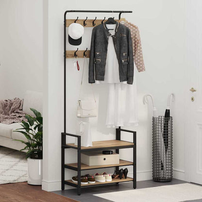 Appendiabiti Altro rovere artigianale 75 x 34 x 184 cm