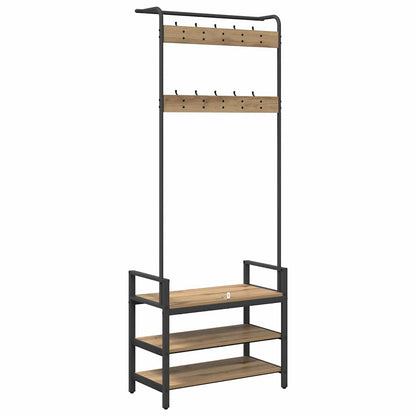 Appendiabiti Altro rovere artigianale 75 x 34 x 184 cm