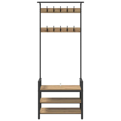 Appendiabiti Altro rovere artigianale 75 x 34 x 184 cm