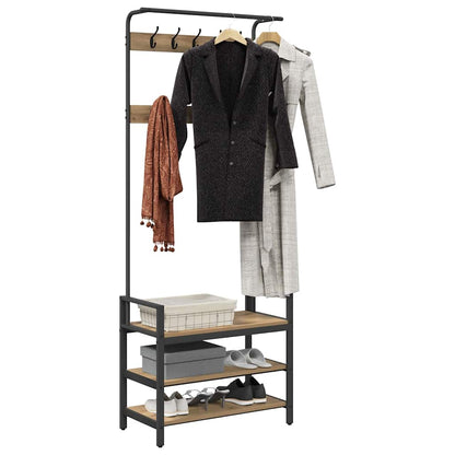 Appendiabiti Altro rovere artigianale 75 x 34 x 184 cm