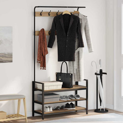 Appendiabiti Altro rovere artigianale 95 x 34 x 184 cm