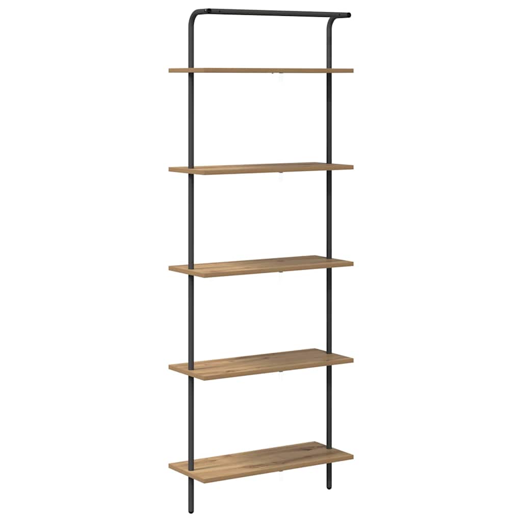 Libreria Rovere artigianale 60 x 24 x 168 cm Legno multistrato