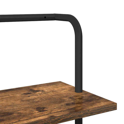 Libreria Rovere fumo 60 x 24 x 203 cm Legno multistrato