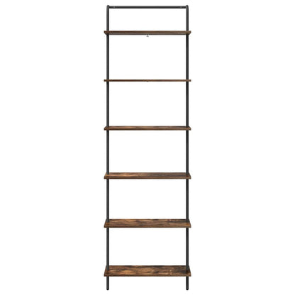 Libreria Rovere fumo 60 x 24 x 203 cm Legno multistrato