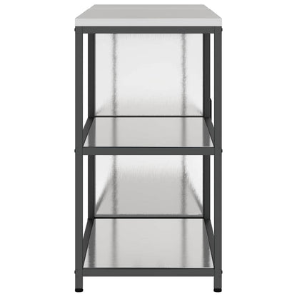 Set di Stoccaggio per Cucina HATTEM 2 pcs Argento Acciaio Inox | homemem39