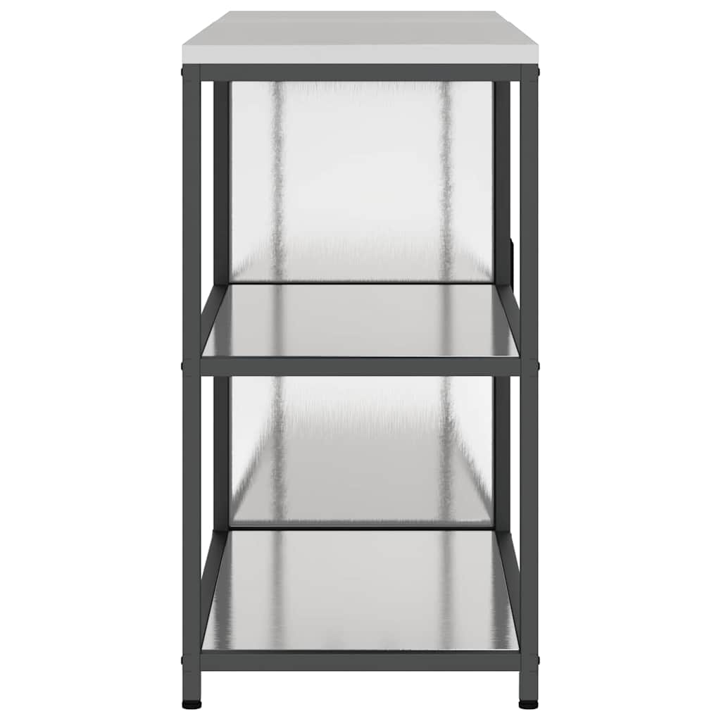 Set di Stoccaggio per Cucina 2 pcs Argento Acciaio inossidabile