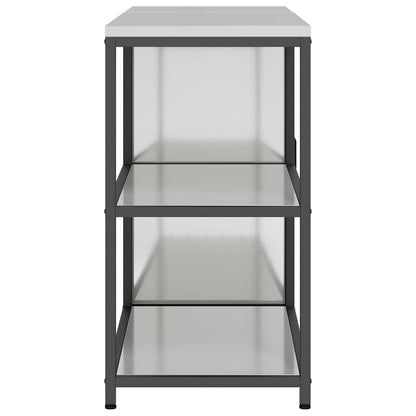 Set di Stoccaggio per Cucina 2 pcs Argento Acciaio zincato