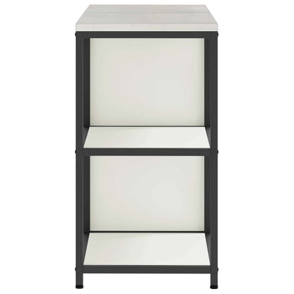 Set di Stoccaggio per Cucina con lo scaffale 2 pcs Bianco | homemem39