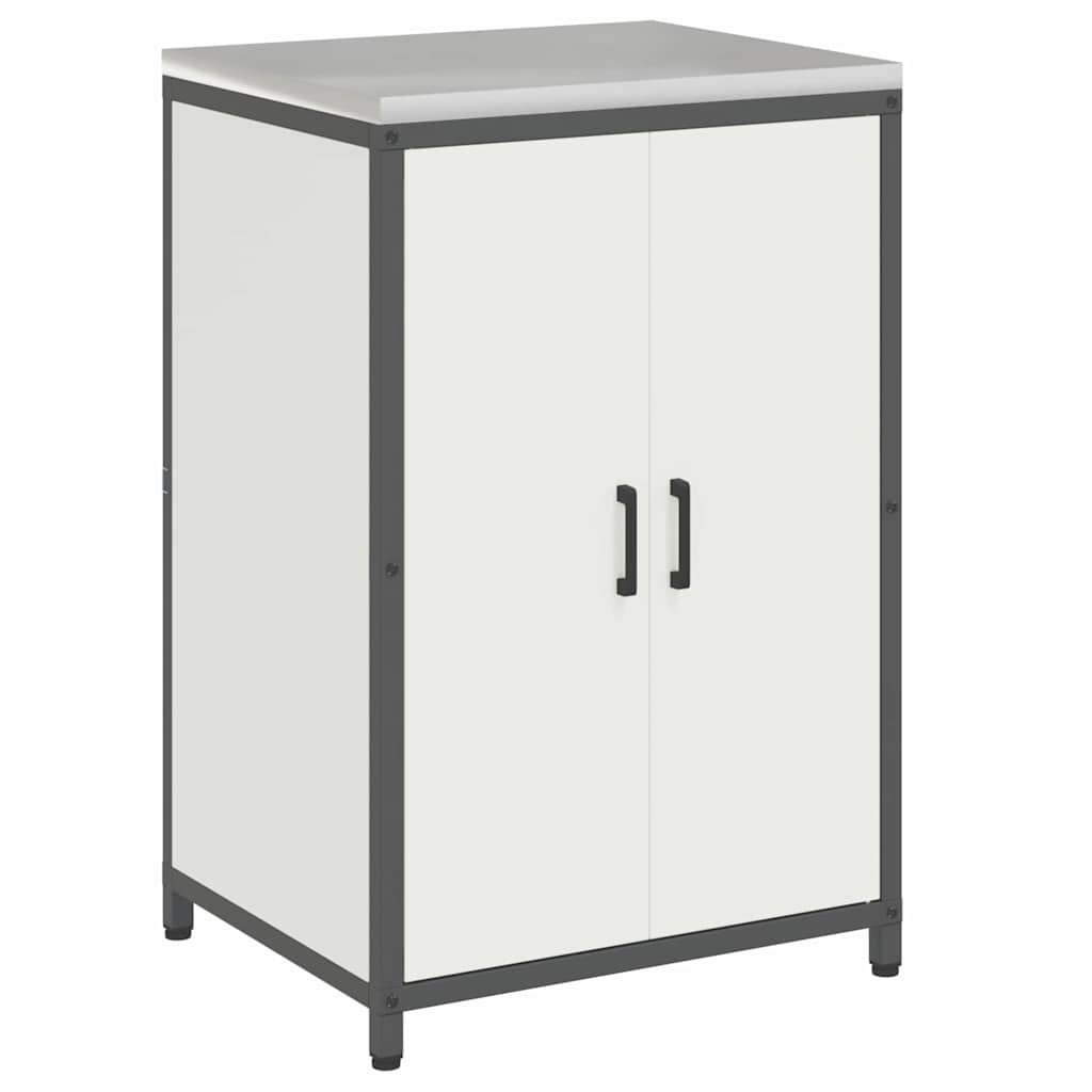 Set di Stoccaggio per Cucina con lo scaffale 2 pcs Bianco