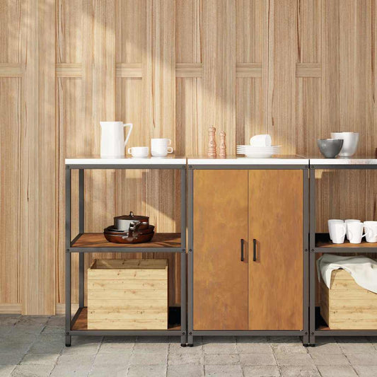 Set di Stoccaggio per Cucina 2 pcs Ruggine acciaio corten