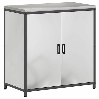 Set di Stoccaggio per Cucina 3 pcs Argento 210 x 50 x 92 cm