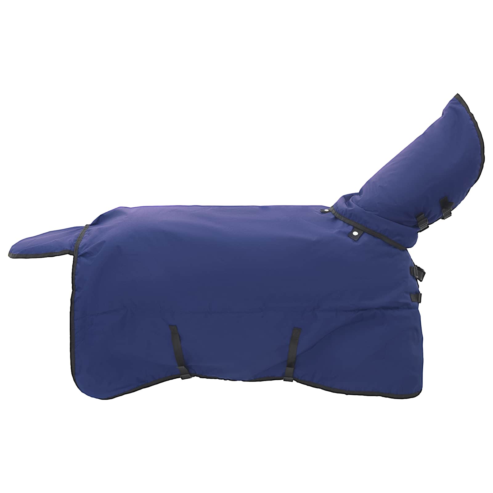 Coperta per Cavalli Verde Scuro e Nero 125 cm Poliestere | homemem39