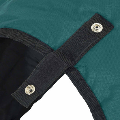 Coperta per Cavalli Verde Scuro e Nero 75 cm Poliestere | homemem39