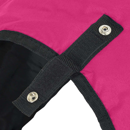 Coperta per Cavalli Rosa e Nero 125 cm Poliestere | homemem39