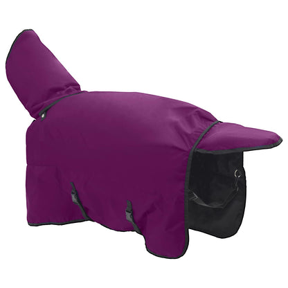 Coperta per Cavalli Verde Scuro e Nero 115 cm Poliestere | homemem39