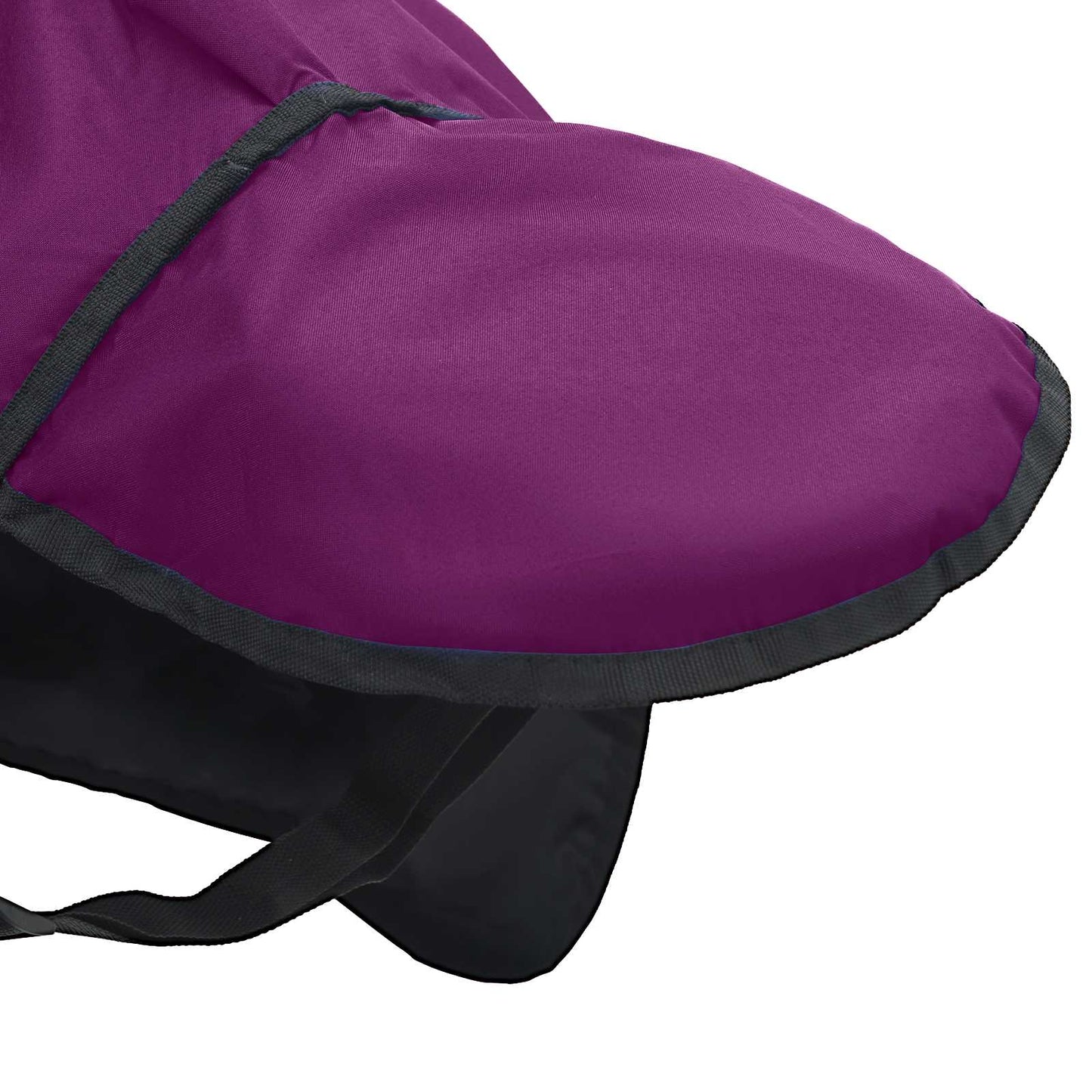 Coperta per Cavalli Verde Scuro e Nero 165 cm Poliestere