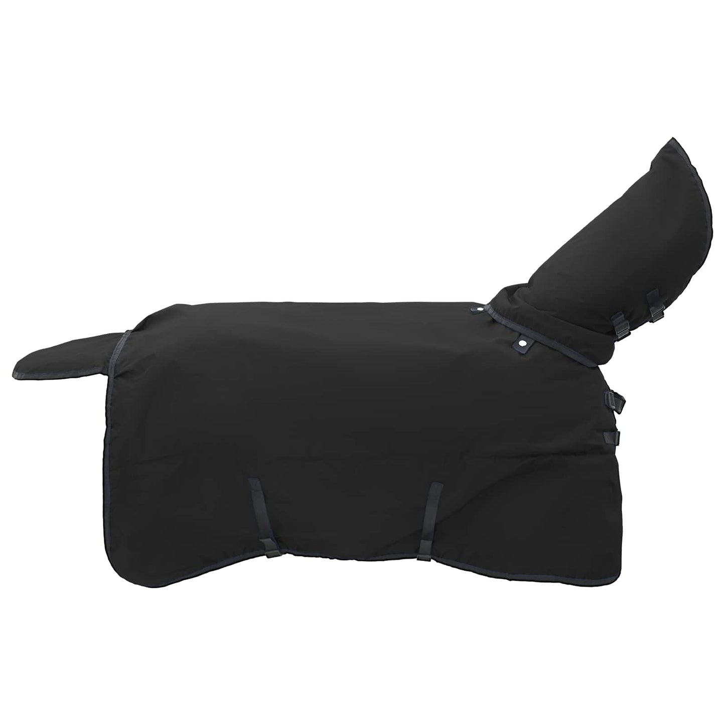 Coperta per Cavalli Verde Scuro e Nero 145 cm Poliestere | homemem39