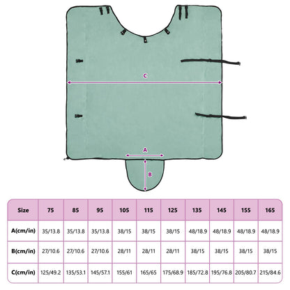 Coperta per Cavalli Verde speciale 155 cm Poliestere | homemem39